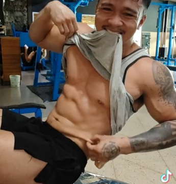 Angelo Carlos Tiktoker Na Gym Boy Bulking Ang Katawan Pati Burat